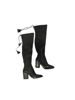 Marc Fisher Alinda Over-the-Knee Block Heel Boots